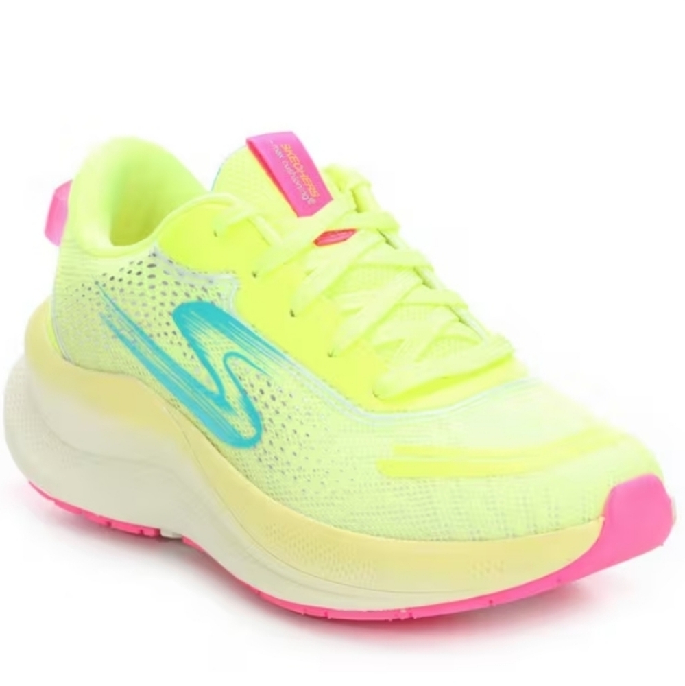 New Skechers Girls Max Cushioning Ascend-Aura Shoes